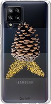 Casetastic Samsung Galaxy A42 (2020) 5G Hoesje - Softcover Hoesje met Design - Pinecone Print