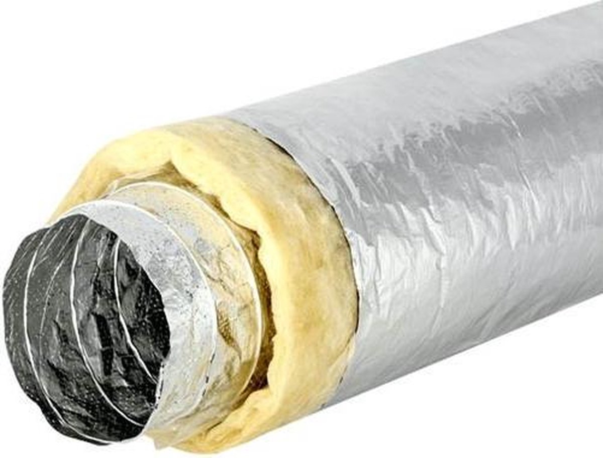 Sonodec akoestisch geïsoleerde 127 mm ventilatieslang (10 meter)