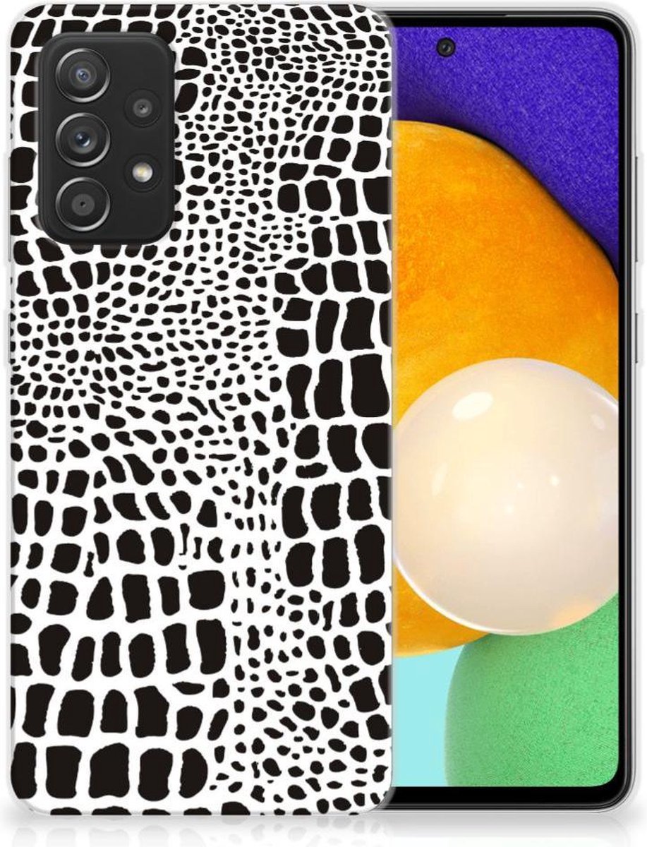 Samsung Galaxy A52 (5G/4G) TPU Hoesje Slangenprint