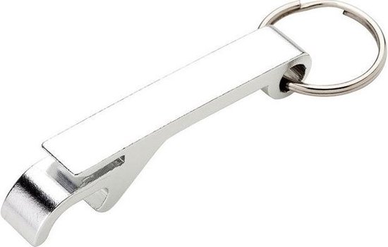 Bieropener Sleutelhanger - Flesopener - Verschillende kleuren | Kleur: Blauw