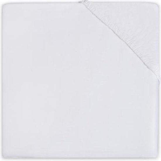 Jollein Box Hoeslaken Jersey - 75x95 cm - Wit