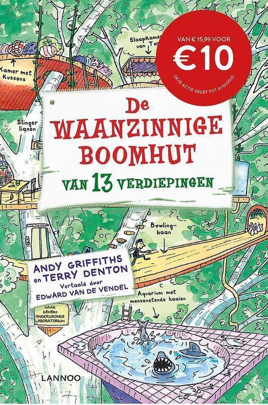 De Waanzinnige Boomhut 1 - De waanzinnige boomhut van 13 verdiepingen
