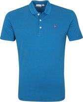 Napapijri Polo Ealis Blauw - maat XL