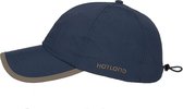 Hatland - UV-Baseball pet voor volwassenen - Anti-muggen - Stef - Blauw - maat L/XL (61CM)