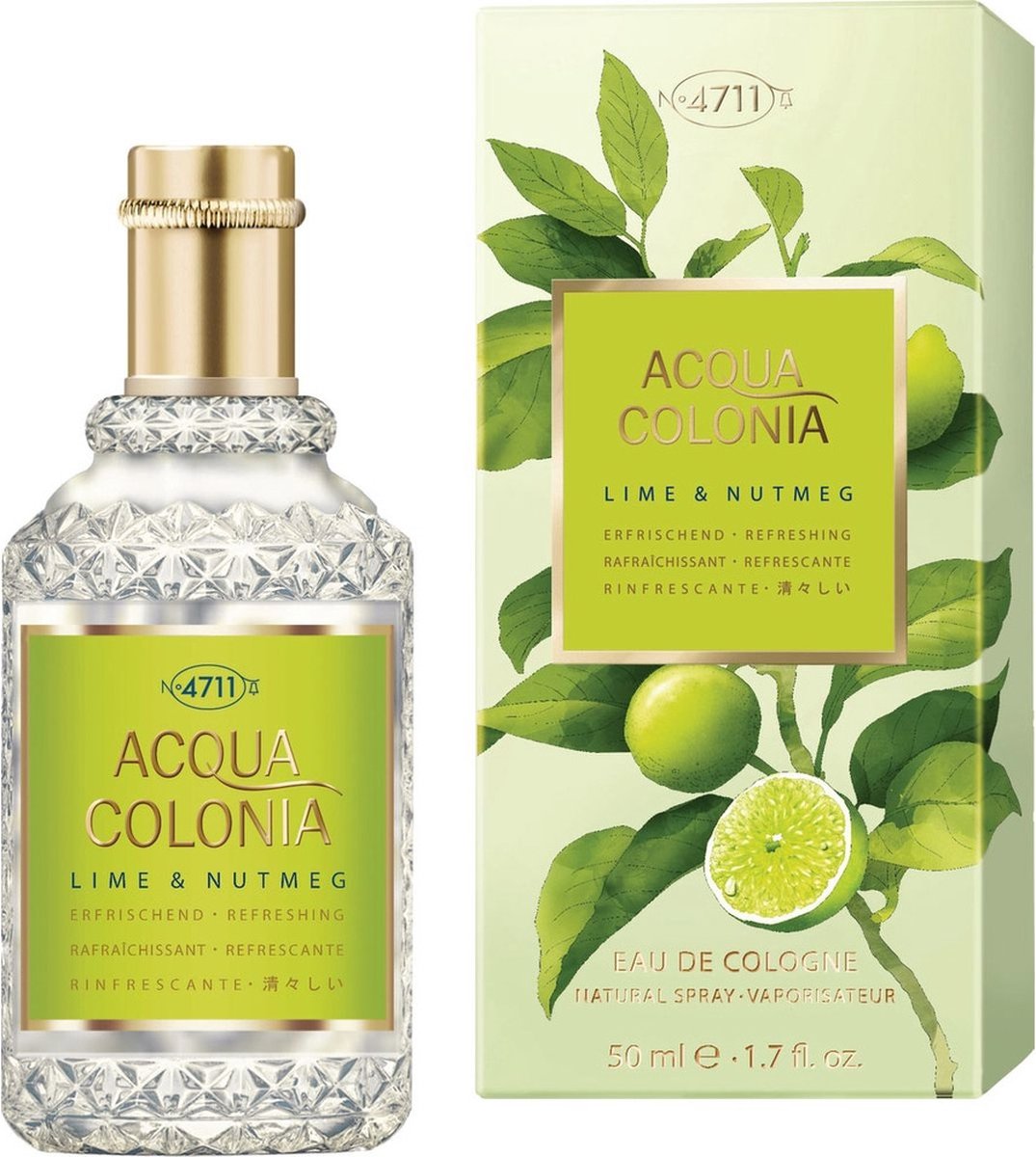 4711 - Acqua Colonia Lime en Nutmeg - Eau De Cologne - 50ML