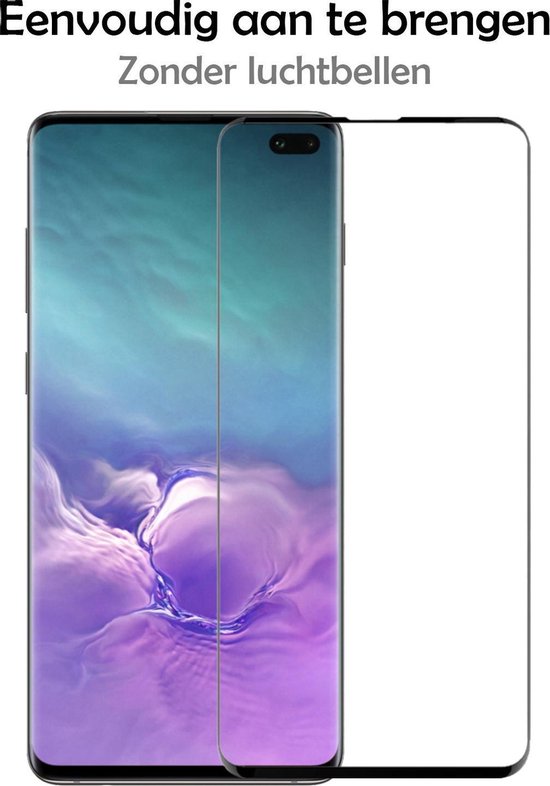Samsung S10 Screen Protector - écran Samsung Galaxy S10 Protecteur Protect Glas - Samsung S10 écran protecteur en Glas Extra fort - 2 pièces