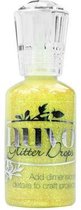 Nuvo Glitter drops - Geel bird