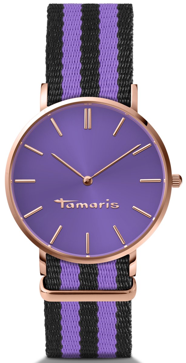 Tamaris Daniela B01265190 Horloge - Nylon - Multi - Ø 36 mm