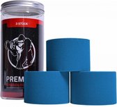 Gorilla Sports Kinesiologie tape - 5 cm breed - 3 rollen - limegroen
