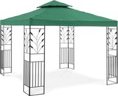 Uniprodo Tuin Pergola - 3 x 3 m - 180 g/m² - Donkergroen