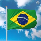 vlag Brazilie 150x225cm - Spunpoly