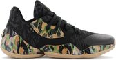 adidas James Harden Vol. 4 Camo - Heren Basketbalschoenen Sport schoenen Sneakers Zwart EF1259 - Maat EU 48 2/3 UK 13