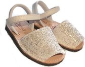 Cienta - kinderschoen - sandaal - glitter wit - Maat 33