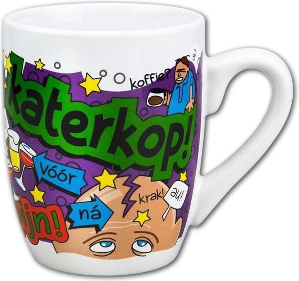 Paper Dreams Feestmok Katerkop 325 Ml Keramiek Wit