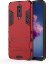 OPPO RX17 Pro Hoesje - Mobigear - Armor Stand Serie - Hard Kunststof Backcover - Rood - Hoesje Geschikt Voor OPPO RX17 Pro