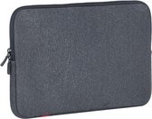 Rivacase AntiShock Neopreen Sleeve Geschikt voor Laptop 12 inch  - Dark Gray