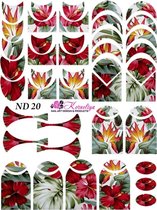 Waterdecal - Nailart Decal - Korneliya Dress On ND 20