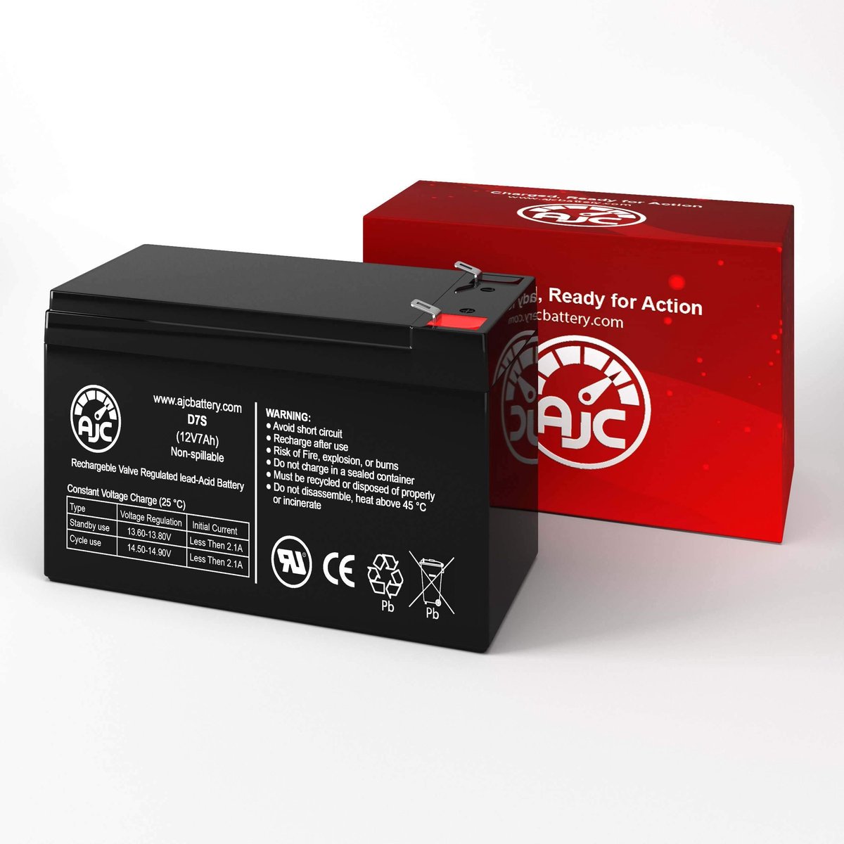 Panasonic LC-RA1212PG 12 volt 12Ah loodzuurbatterij met Panasonic LC-RA1212PG 12 volt 12Ah loodzuurbatterij met