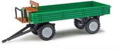 Busch - Aanhanger T4 Zitbank Groen ** (Mh009200) - modelbouwsets, hobbybouwspeelgoed voor kinderen, modelverf en accessoires