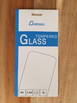 Screenprotector voor Motorola Moto E7 - tempered glass screenprotector - Case Friendly - Transparant