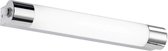 OSRAM - LED Wandlamp - Nitron Kalian - 6W - Warm Wit 3000K - Rechthoek - Mat Chroom - Aluminium