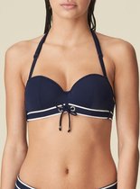 Marie Jo Swim Angeline Bikini Balconnet BH met Mousse Cups Blauw 70 E