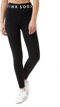 Pink Soda Pintuck Legging - Zwart - Dames - Maat S