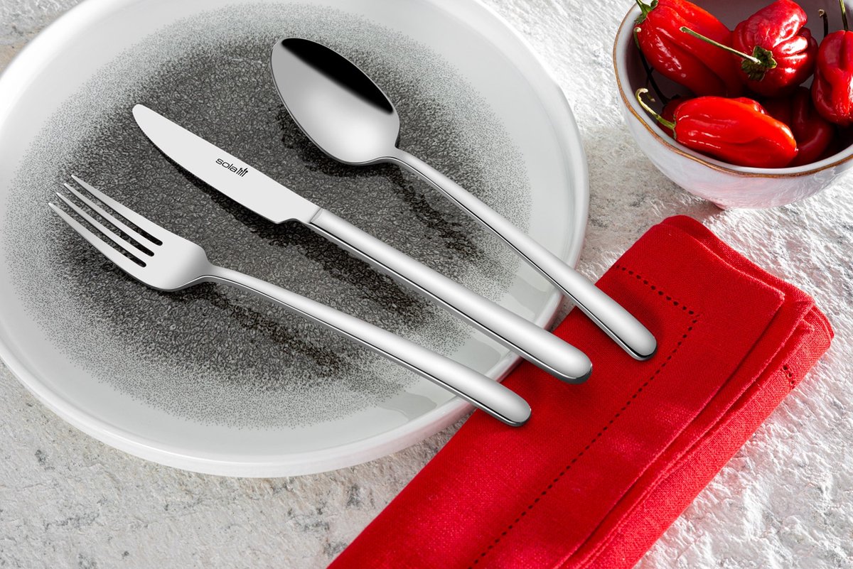 Bestekset 6 persoons 24 delig Capri Bestekset 6 persoons 24 delig Capri