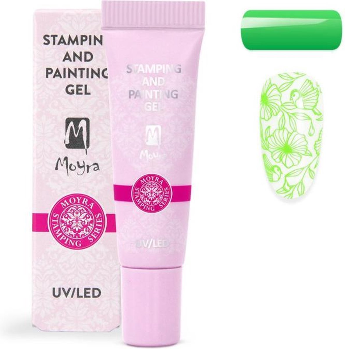 Moyra Stamping and Painting Gel No.09 Vivid Green