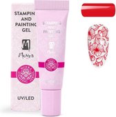 Moyra Stamping and Painting Gel No.04 Red