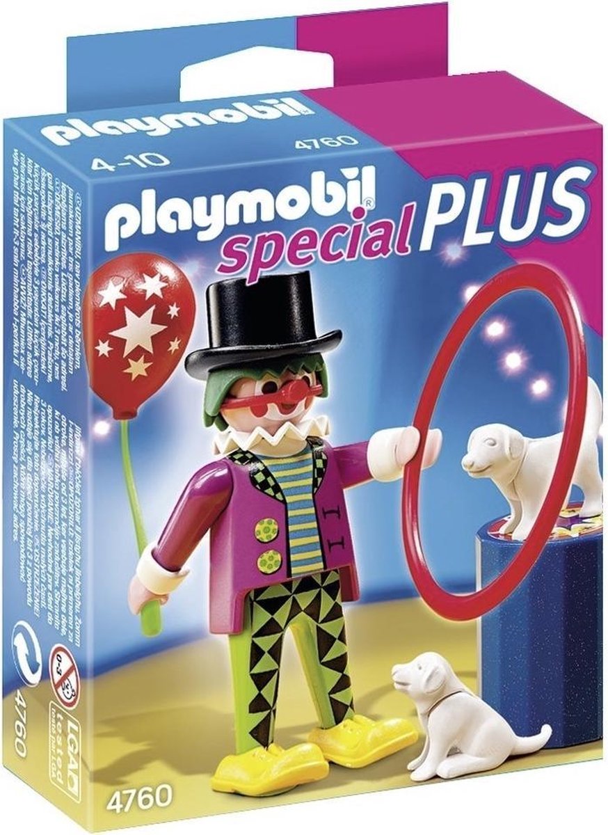PLAYMOBIL Clown met - 4760 | bol.com