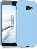 kwmobile telefoonhoesje voor Samsung Galaxy A5 (2017) - Hoesje voor smartphone - Back cover in mat lichtblauw