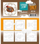 Stitch & Do - Cards only - Set 24