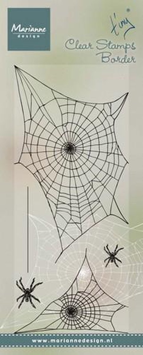 Marianne D Stempel Tiny's border - Spider web TC0841