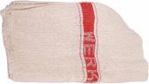 Werkdoek Rode Band 40x45cm 10 Stuks