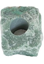 Aventurine (Green quartz) tealight holder from Australia