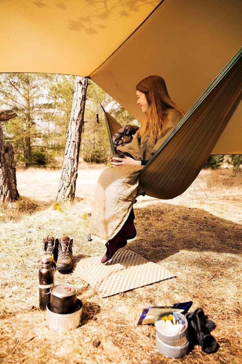 Amazonas Adventure 1 person travel hammock - Coyote