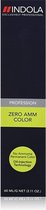 Indola Profession Zero Amm Color Permanent Haarkleur zonder ammoniak # 06.7 donkerblond violet 60ml