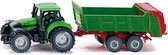 Siku 1673 Tractor + Strooier