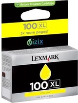 Lexmark 100XL - Inktcartridge / Geel