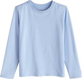 Coolibar UV shirt Lange mouwen Kinderen - Vintage Blauw - Maat XS (4 jaar)