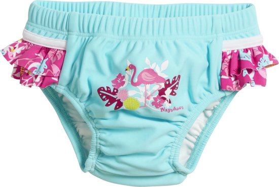 Playshoes UV Enfants Flamingo - Aqua/ Rose - Taille 86/92