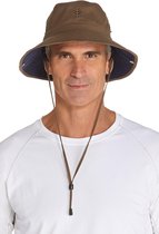Coolibar UV hoed Heren - Bruin - Maat L/XL (59CM)