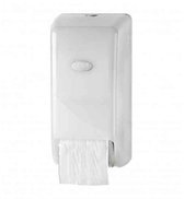 Euro Products Pearl White Toiletrolhouder - Voor doprollen