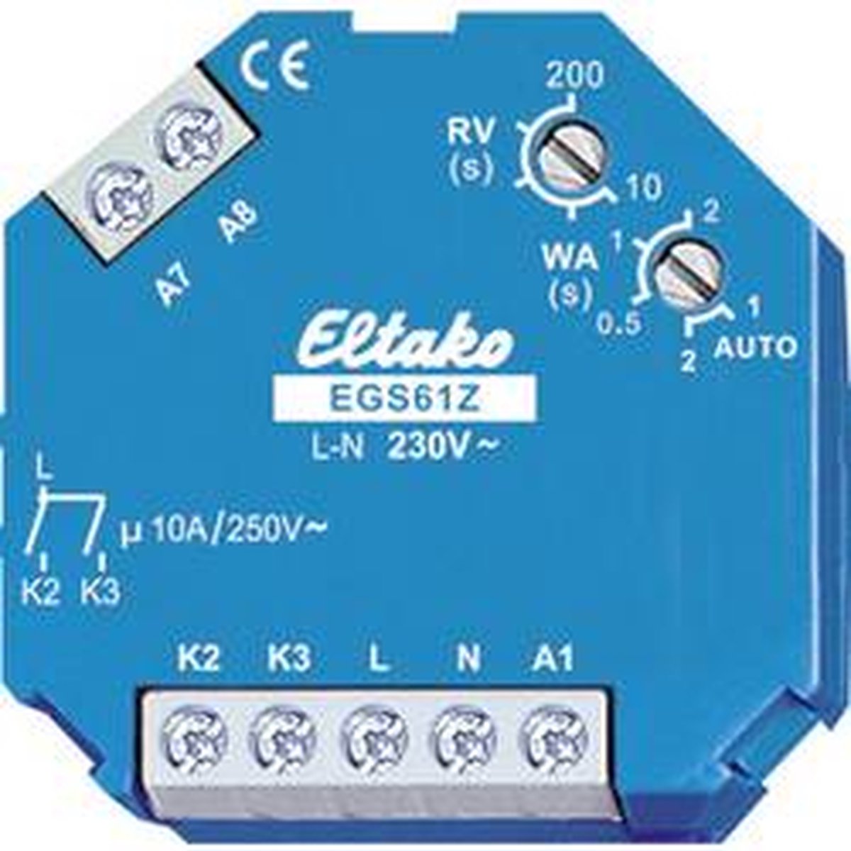 Eltako Rolluikbesturing 61-serie - EGS61Z-230V - Blauw