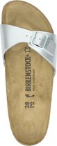 Birkenstock Madrid BF Silber Narrow Dames Slippers - Silver - Maat 36