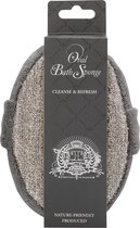 Oval Bath Sponge - Taupe