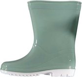 Xq Footwear Regenlaarzen Halfhoog Junior Rubber Lichtgroen Mt 30