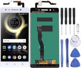 Lcd-scherm en Digitizer Full Assembly voor Lenovo K8 Note XT1902-3 (wit)