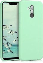 kwmobile telefoonhoesje voor Huawei Mate 20 Lite - Hoesje voor smartphone - Back cover in mat mintgroen